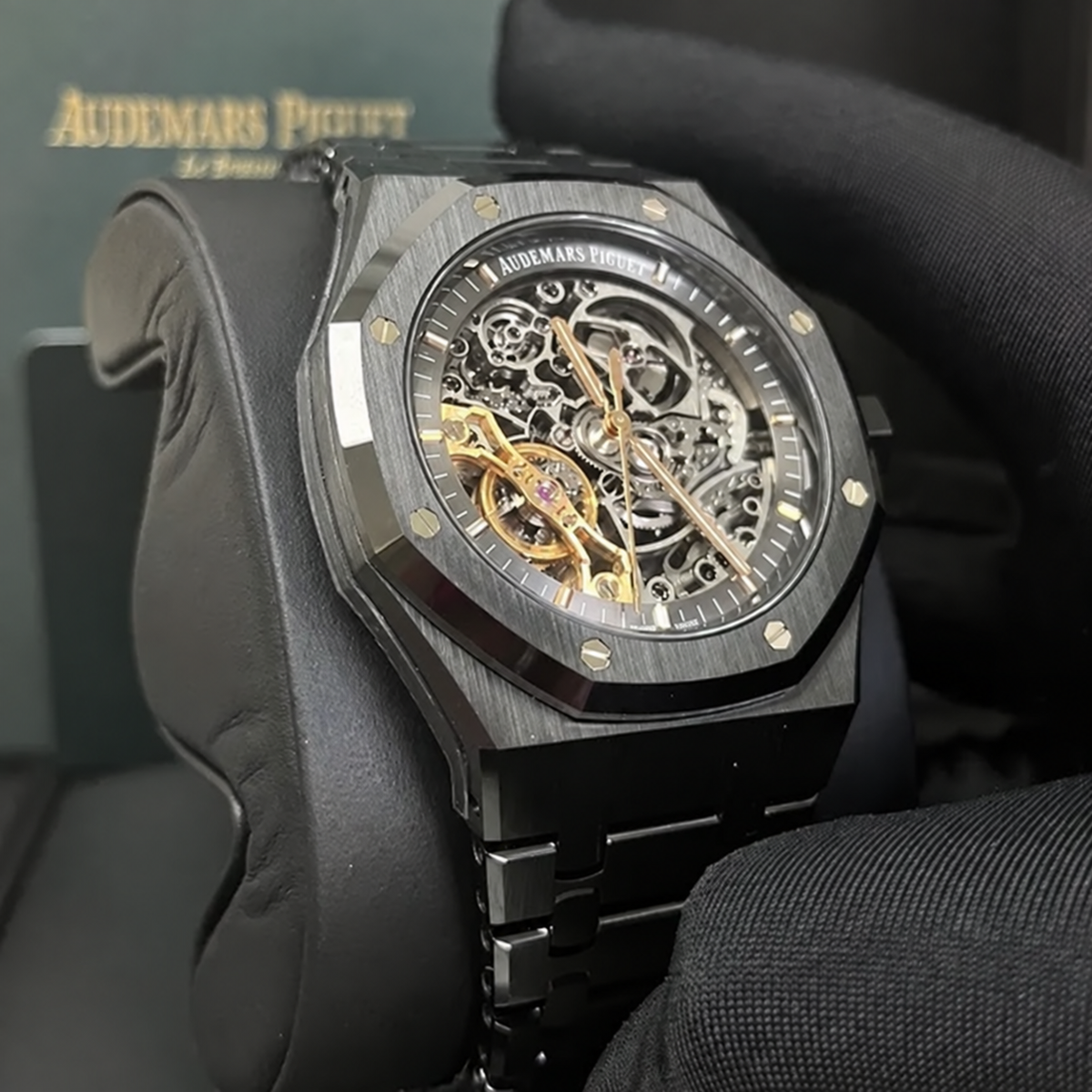 Audemars Piguet Royal Oak Double Balance Wheel Openworked 41mm noir