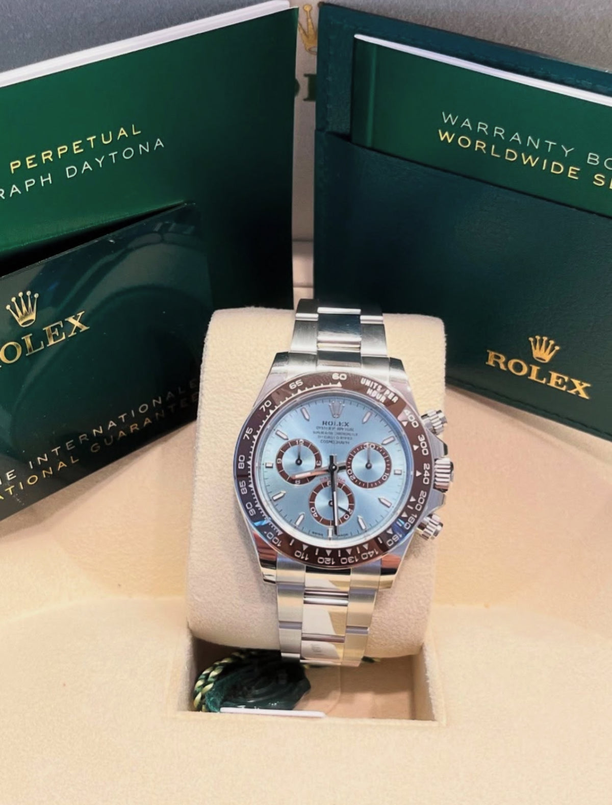 Daytona Cosmographe Bleu Glace 116506IB