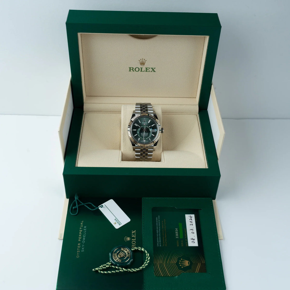 Rolex Sky-Dweller Green