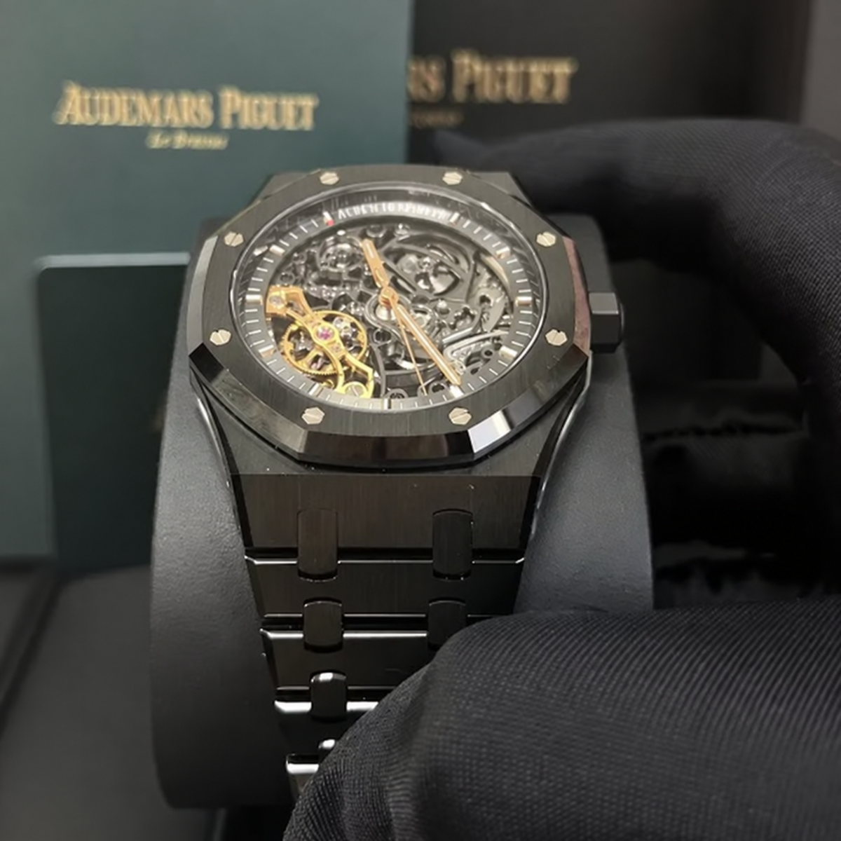 Audemars Piguet Royal Oak Double Balance Wheel Openworked 41mm noir