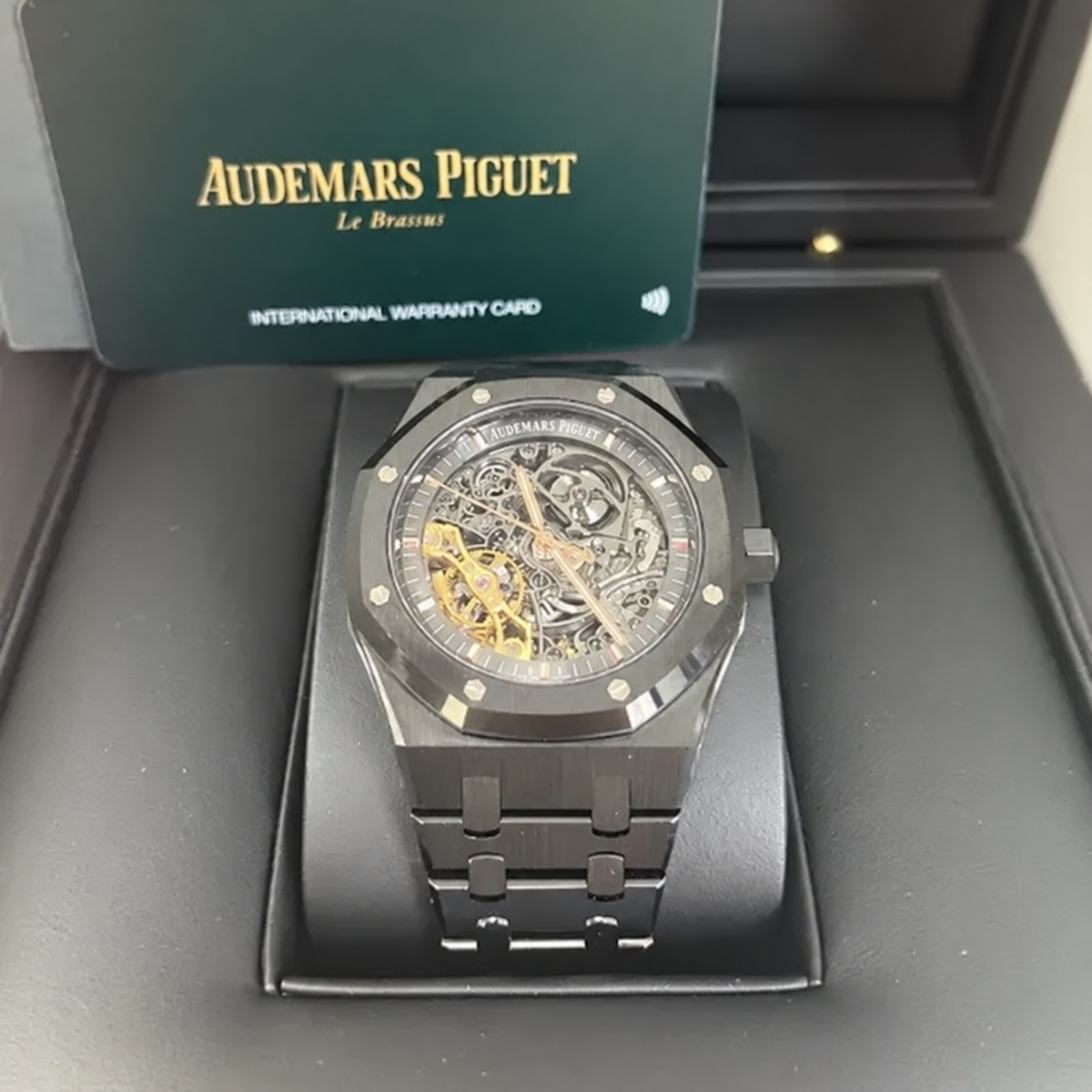 Audemars Piguet Royal Oak Double Balance Wheel Openworked 41mm noir