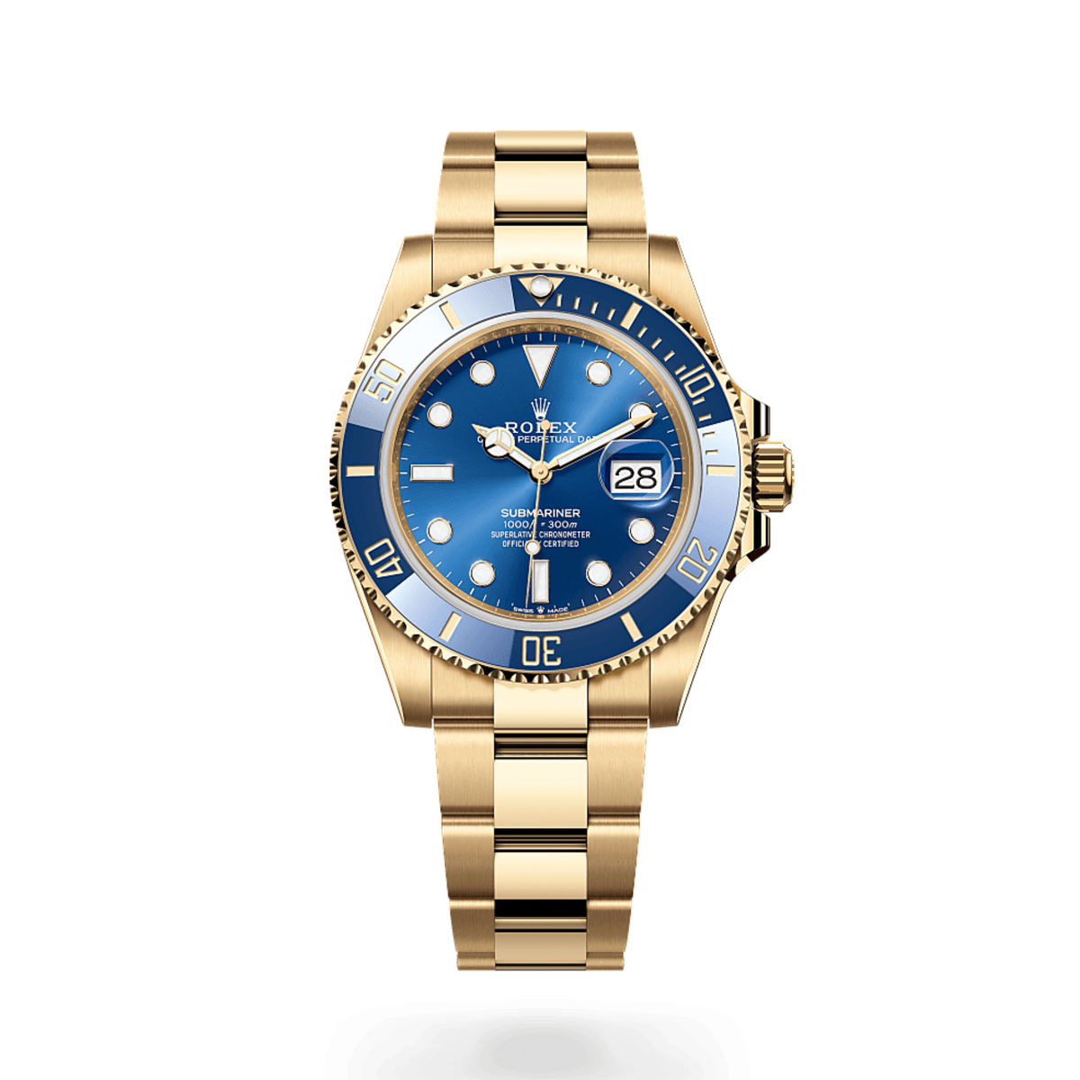Rolex Submariner Date,  Yellow Gold