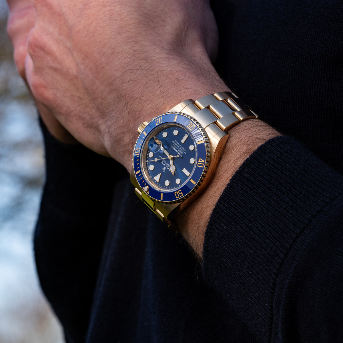 Rolex Submariner Date,  Yellow Gold