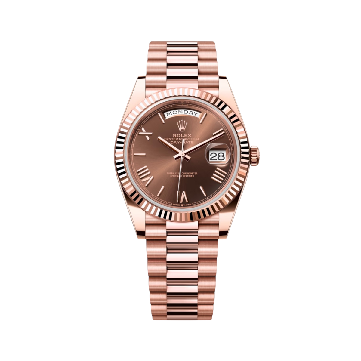 Rolex Day-Date  Chocolate Dial