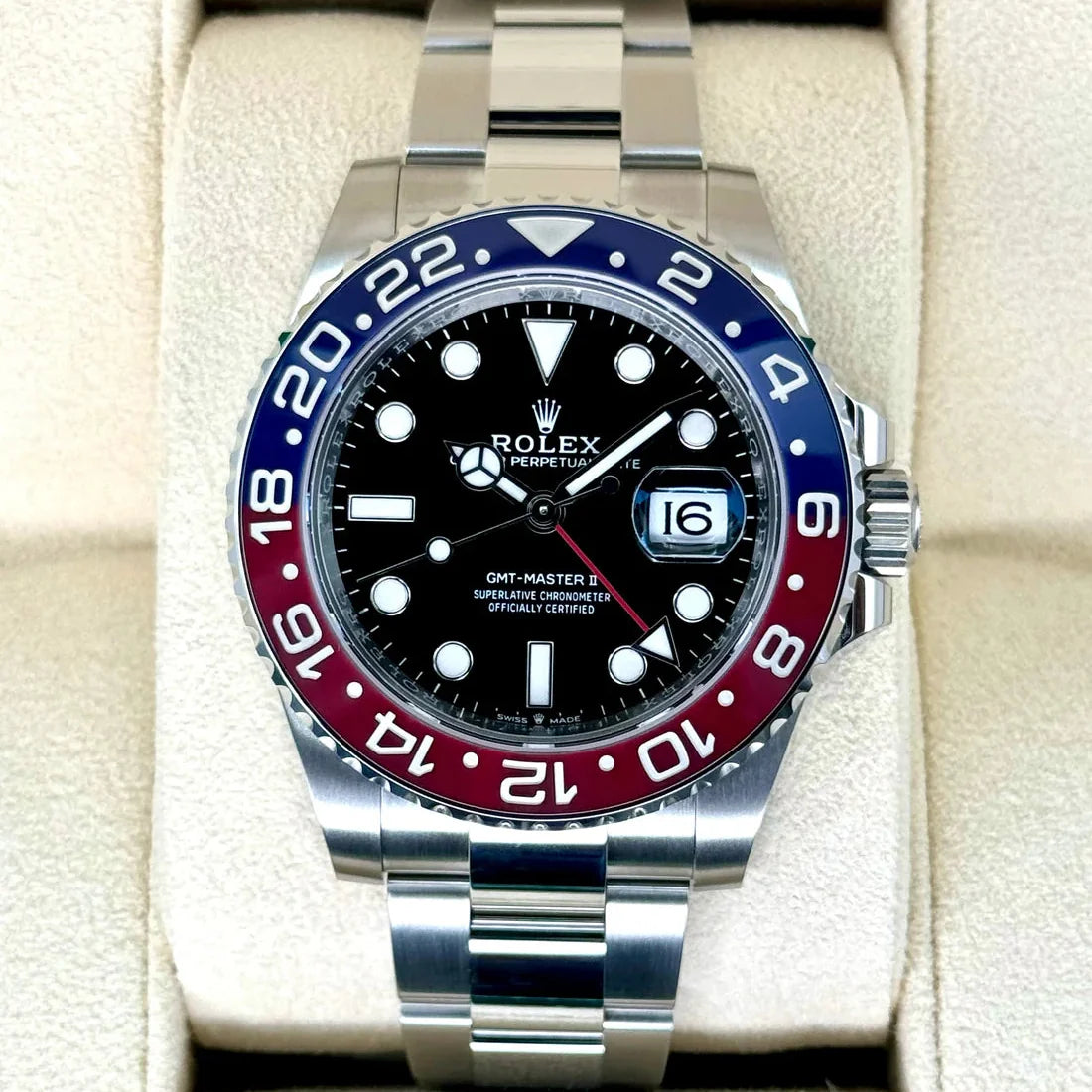 Rolex GMT-Master II Pepsi Oyster