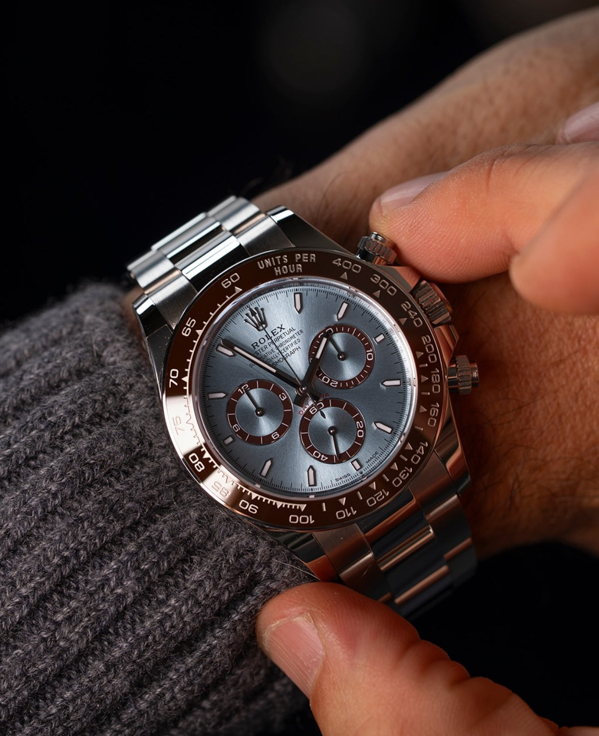 Daytona Cosmographe Bleu Glace 116506IB