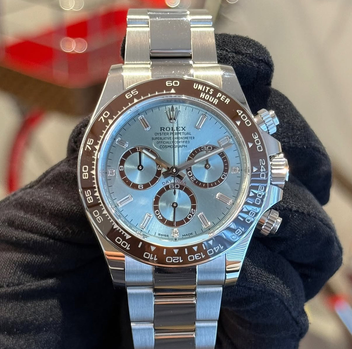 Daytona Cosmographe Bleu Glace 116506IB