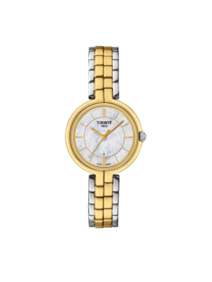 montre tissot t-lady flamingo, tissot t094.210.22.111.01