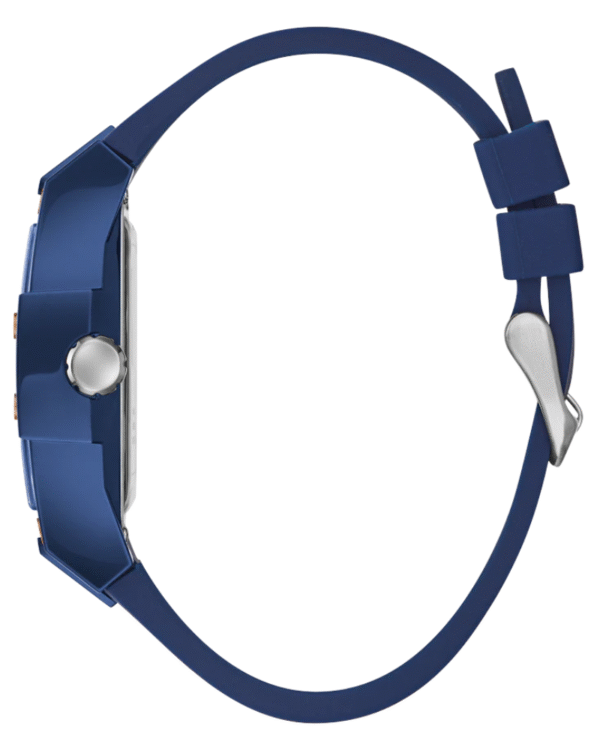 La montre GUESS GW0668L2 pour femme, issue de la collection Mod ID, combine élégance contemporaine et fonctionnalité raffinée. - 2025-05-31T183032.223 GUESS Mens Blue Multi-function Watch GW0203G7