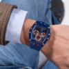GUESS Mens Blue Multi-function Watch GW0203G7