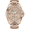 GUESS Ladies Rose Gold Tone Multi-function Watch Ref : Gw0464L3