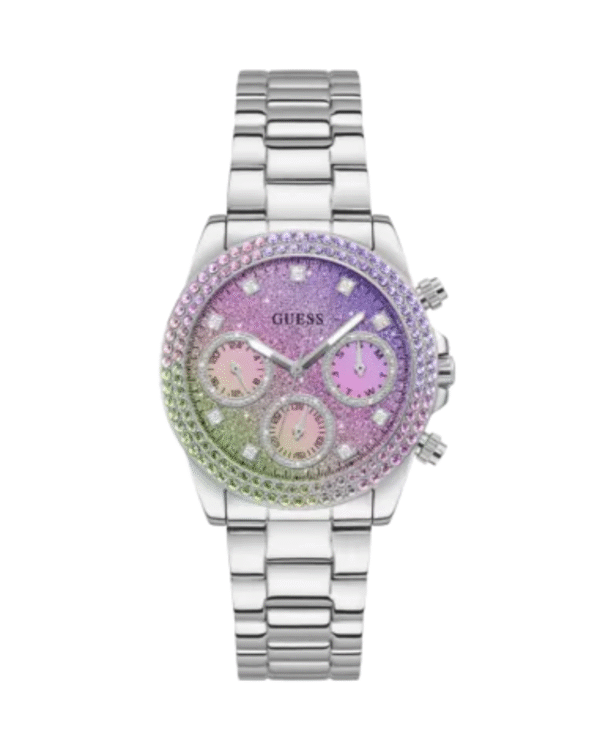 La montre GUESS GW0668L2 pour femme, issue de la collection Mod ID, combine élégance contemporaine et fonctionnalité raffinée. - 2025-06-09T095429.134 Montre GUESS pour femme, GW0483L1