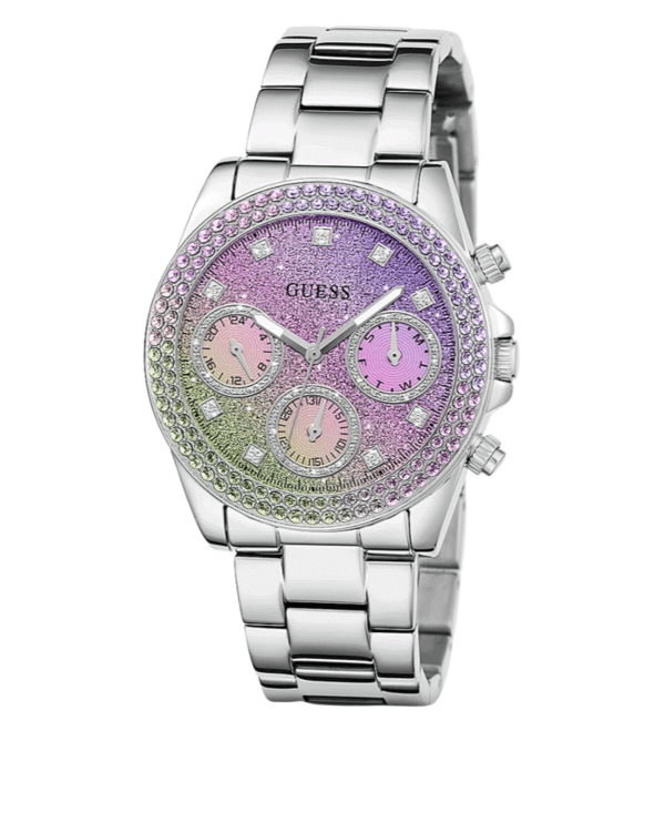 La montre GUESS GW0668L2 pour femme, issue de la collection Mod ID, combine élégance contemporaine et fonctionnalité raffinée. - 2025-06-09T095633.631 Montre GUESS pour femme, GW0483L1