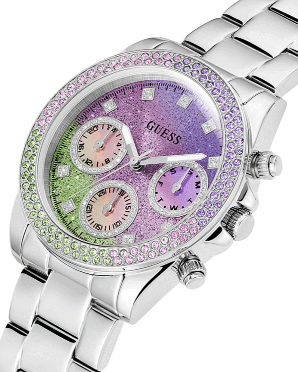 La montre GUESS GW0668L2 pour femme, issue de la collection Mod ID, combine élégance contemporaine et fonctionnalité raffinée. - 2025-06-09T095738.100 Montre GUESS pour femme, GW0483L1