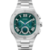 GUESS Mens Silver Tone Multi-function Watch Ref : GW0572G6