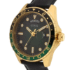 Guess Leather Analog Green Dial Men’s Watch Ref : GW0221G1