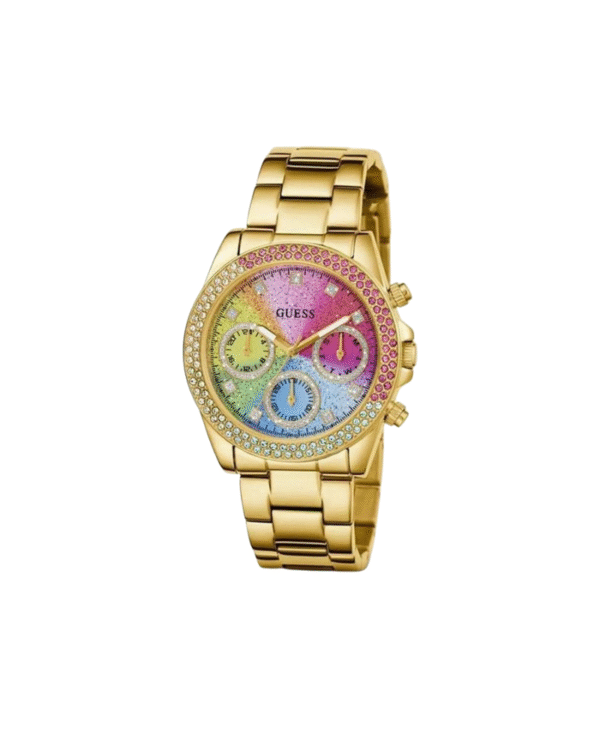 La montre GUESS GW0668L2 pour femme, issue de la collection Mod ID, combine élégance contemporaine et fonctionnalité raffinée. - 2025-07-03T191458.648 Montre GUESS pour femme, GW0483L4