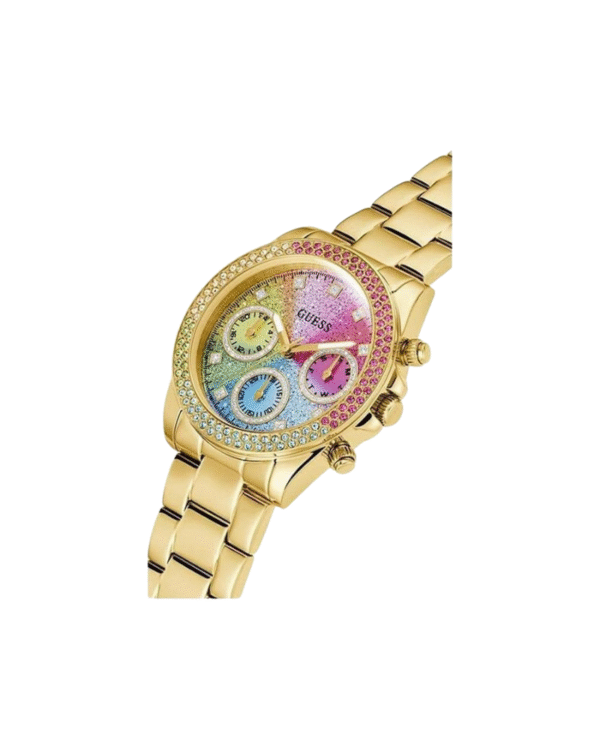 La montre GUESS GW0668L2 pour femme, issue de la collection Mod ID, combine élégance contemporaine et fonctionnalité raffinée. - 2025-07-03T191807.536 Montre GUESS pour femme, GW0483L4