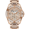 GUESS Ladies Rose Gold Tone Multi-function Watch Ref : Gw0464L3