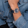 GUESS Mens Burgundy Gunmetal Multi-function Watch GW0571G2