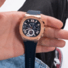 GUESS Mens Burgundy Gunmetal Multi-function Watch GW0571G2
