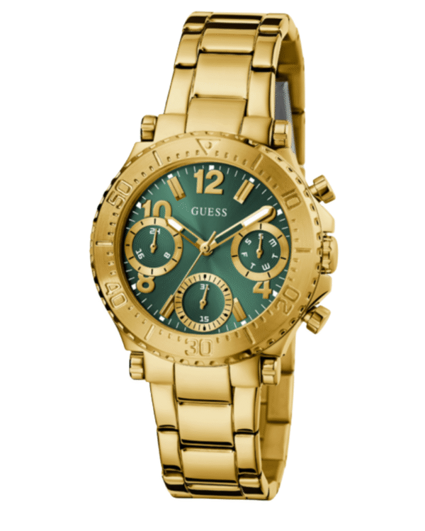 La montre GUESS GW0668L2 pour femme, issue de la collection Mod ID, combine élégance contemporaine et fonctionnalité raffinée. (60) MONTRE GUESS COSMIC POUR FEMME GW0465L5
