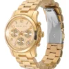 Montre Chronographe Michael Kors MK7323 – Collection Runway – Acier Doré – 38 mm