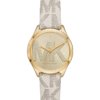 Mini Jaycie Logo and Gold-Tone Watch MK2861