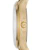 Mini Jaycie Logo and Gold-Tone Watch MK2861