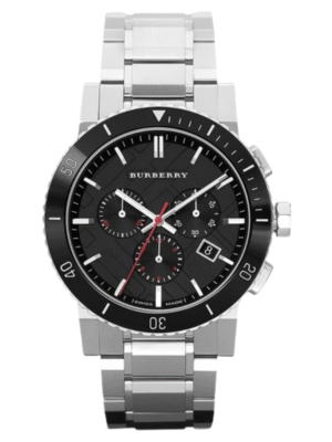 Burberry The City Black Dial Men’s Watch BU9380