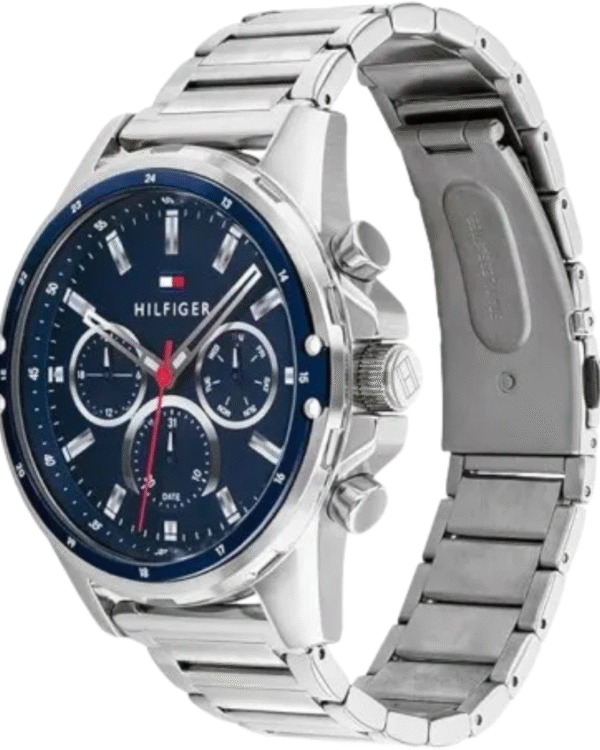 Montre Homme Tommy Hilfiger Mason 1791788 – Acier Inoxydable Bleu Multifonction