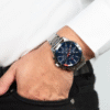 Montre Homme Tommy Hilfiger Mason 1791788 – Acier Inoxydable Bleu Multifonction