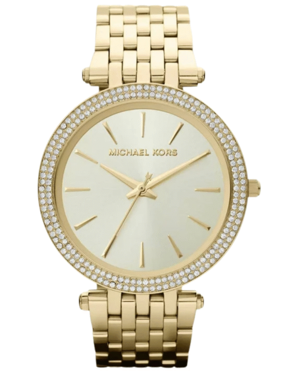 La montre GUESS GW0668L2 pour femme, issue de la collection Mod ID, combine élégance contemporaine et fonctionnalité raffinée. - 2025-06-09T230509.800 Montre Femme Michael Kors Darci MK3430