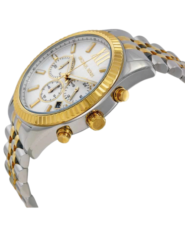 La montre GUESS GW0668L2 pour femme, issue de la collection Mod ID, combine élégance contemporaine et fonctionnalité raffinée. - 2025-06-10T005941.099 Michael Kors Femme Montre Chronographe Lexington MK5955