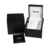Hugo Boss Novia Chronograph Silver Dial Silver Steel Strap Watch for Women - 1502616