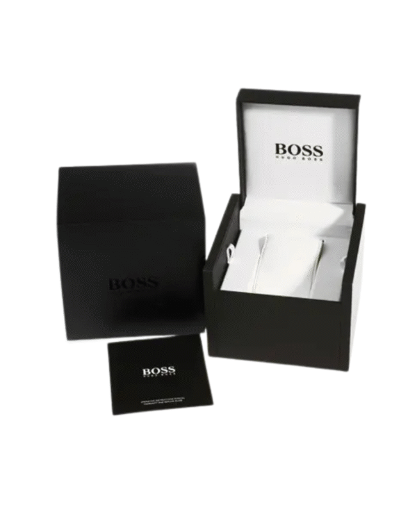 Hugo Boss Novia Chronograph Silver Dial Silver Steel Strap Watch for Women - 1502616