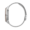 Montre Femme HUGO BOSS 1502423 – Collection Symphony, Cadran Or Rose, Bracelet Milanais Argenté, Mouvement Quartz