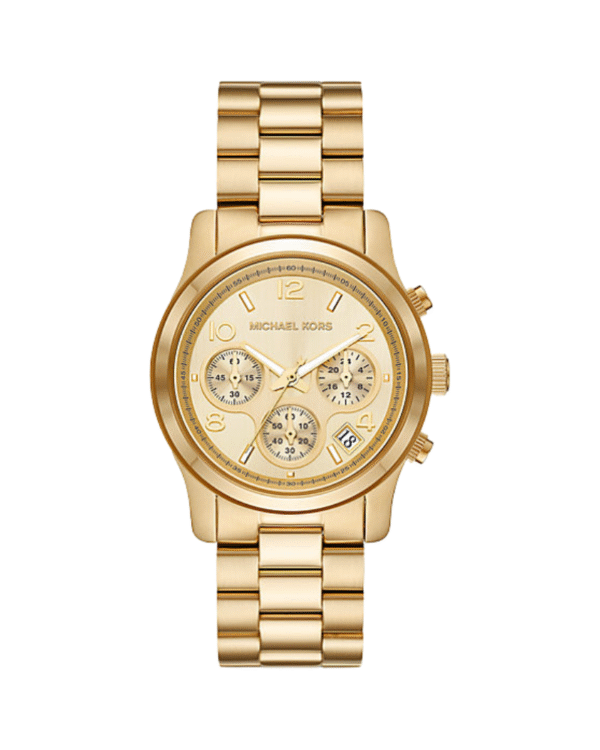 Montre Chronographe Michael Kors MK7323 – Collection Runway – Acier Doré – 38 mm