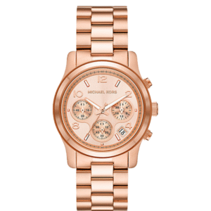 Montre Chronographe Michael Kors MK7324 – Collection Runway – Or Rose– 38 mm