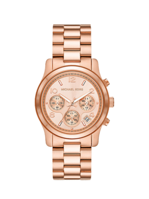 Montre Chronographe Michael Kors MK7324 – Collection Runway – Or Rose– 38 mm