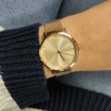 Montre Tommy Hilfiger Pippa 1782150 en maille milanaise or Ros Pour Femme