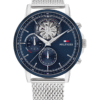 Montre Homme Tommy Hilfiger 7205635 – Bracelet Acier Inoxydable Argent, 44 mm