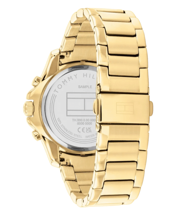 La montre GUESS GW0668L2 pour femme, issue de la collection Mod ID, combine élégance contemporaine et fonctionnalité raffinée. - 2025-06-20T185953.079 Montre Femme Tommy Hilfiger Brooklyn Multifonction Cadran Vert et Bracelet Doré 1782614