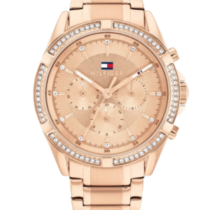 Tommy Hilfiger Kenzie – Montre Femme Quartz Multifonction Rose Gold 40 mm Réf. 1782617