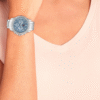 Tommy Hilfiger Montre Analogique Multifunction à Quartz pour Femme avec Bracelet en Acier Inoxydable argenté - 1782569