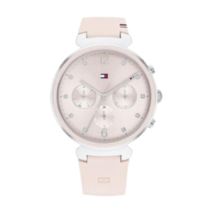 Tommy Hilfiger IVY 1782343 – Montre Femme Quartz 38 mm Acier Inox & Silicone Rose