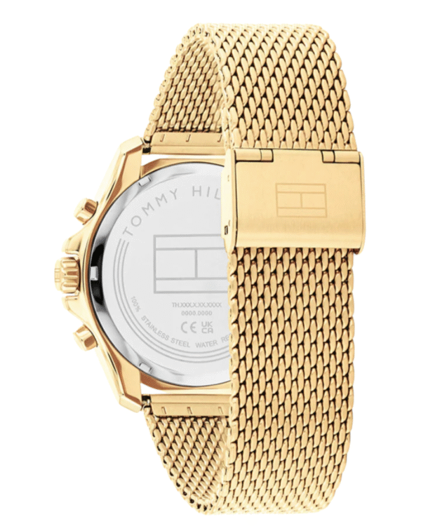 La montre GUESS GW0668L2 pour femme, issue de la collection Mod ID, combine élégance contemporaine et fonctionnalité raffinée. - 2025-06-23T165403.762 Montre Homme Tommy Hilfiger Jordan 1792093 – Chronographe Cadran Vert & Maille Dorée 43 mm