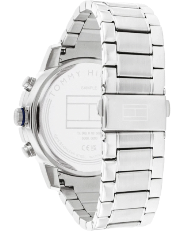 La montre GUESS GW0668L2 pour femme, issue de la collection Mod ID, combine élégance contemporaine et fonctionnalité raffinée. - 2025-06-23T183405.241 Montre Homme Tommy Hilfiger Aiden 1792104 – Acier Argenté Ø 46 mm Jour‑Date