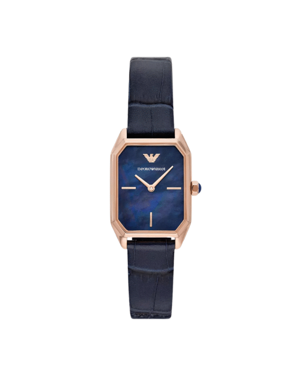 La montre GUESS GW0668L2 pour femme, issue de la collection Mod ID, combine élégance contemporaine et fonctionnalité raffinée. - 2025-06-24T060149.642 Montre Femme Emporio Armani Gioia AR11426 – Acier Or Rose & Cadran Nacre Bleu 24 mm