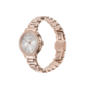 Emporio Armani AR11633 – Montre Femme 32 mm acier or rose, cadran argenté cristaux